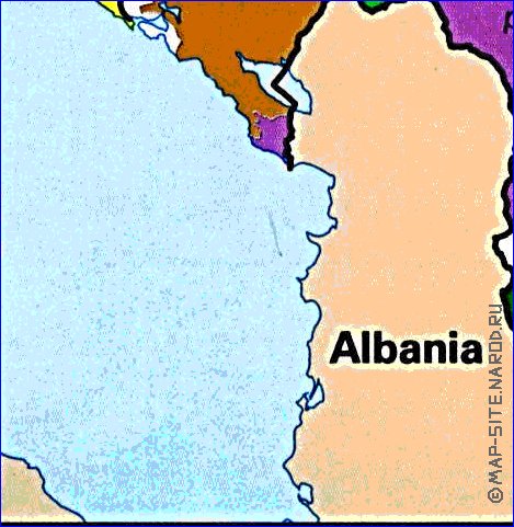 Administrativa mapa de Jugoslavia em ingles