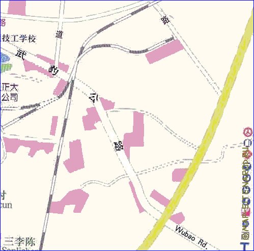 mapa de Wuhan