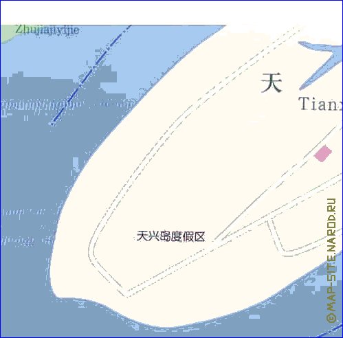 mapa de Wuhan