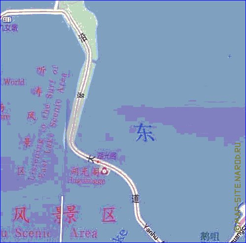 mapa de Wuhan