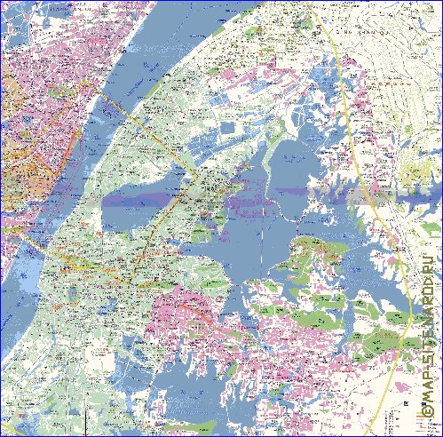 mapa de Wuhan