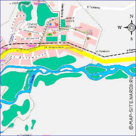 Карта усть каменогорска со спутника в реальном времени