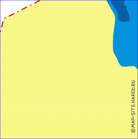 Administrativa mapa de Uzbequistao