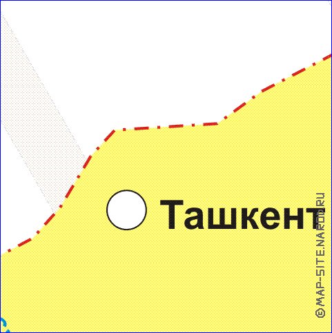 Administratives carte de Ouzbekistan