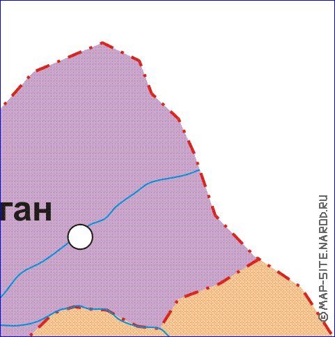 Administratives carte de Ouzbekistan