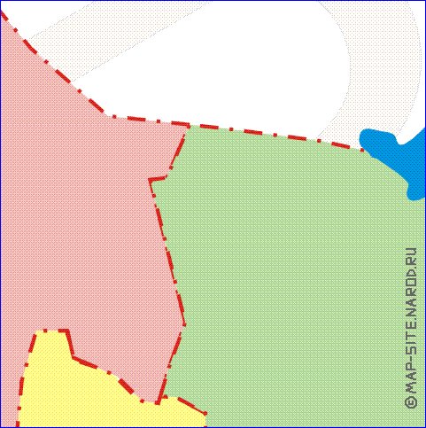 Administratives carte de Ouzbekistan