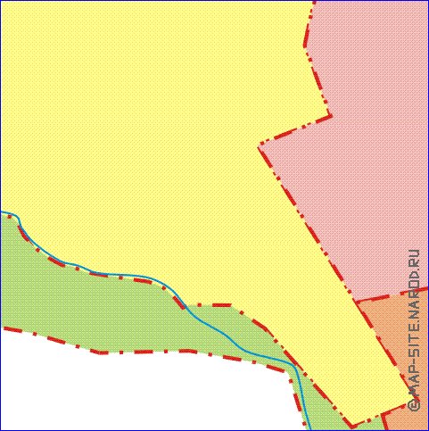 Administratives carte de Ouzbekistan