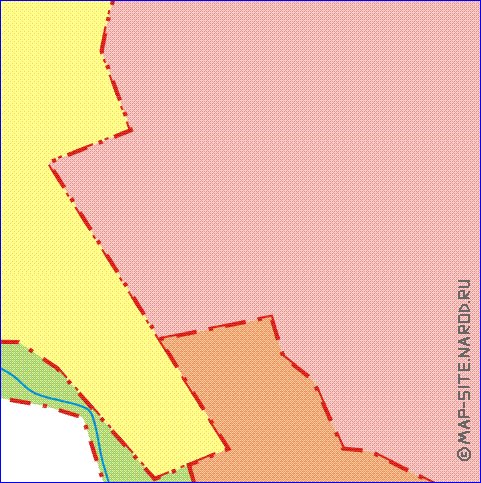 Administratives carte de Ouzbekistan