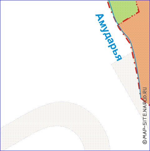 Administrativa mapa de Uzbequistao