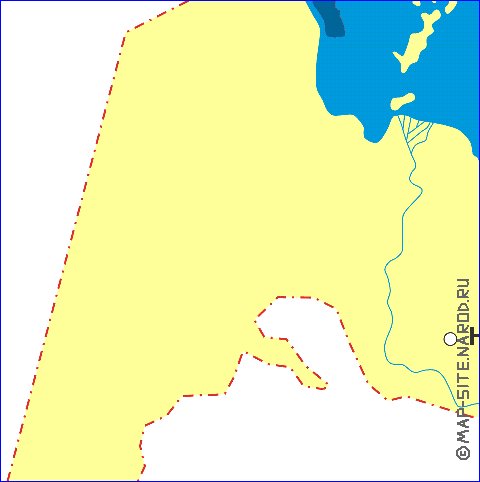 Administrativa mapa de Uzbequistao