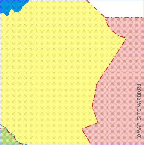 Administratives carte de Ouzbekistan