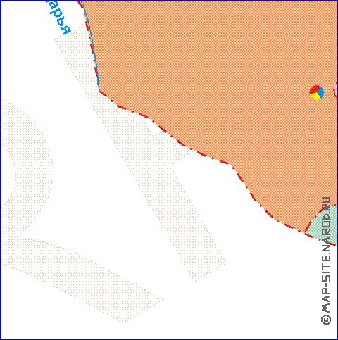 Administratives carte de Ouzbekistan