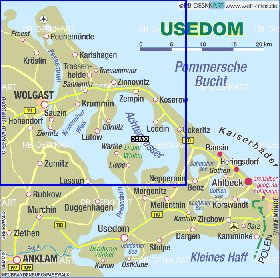 carte de Usedom