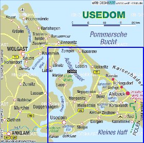 carte de Usedom